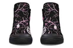 Amethyst Kintsugi Rose High Tops -Rogue & Wolf Shop HighTops AmethystKintsugiRoseHighTops 173 52660 Hightops RAW Blk STR7 NLB