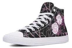 Amethyst Kintsugi Rose High Tops -Rogue & Wolf Shop HighTops AmethystKintsugiRoseHighTops 173 52660 Hightops RAW WT STR1 NLB