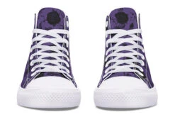 Amethyst Rose Romance High Tops -Rogue & Wolf Shop HighTops AmethystRoseRomanceHighTops 173 56930 Hightops RAW WT STR6 NLB