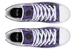 Amethyst Rose Romance High Tops -Rogue & Wolf Shop HighTops AmethystRoseRomanceHighTops 173 56930 hightops RAW WT STR9