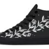 Black Widow High Tops -Rogue & Wolf Shop HighTops ArachnidMoonhightopsdesigntemplate 173 33808 Hightop RAW Blk STR2