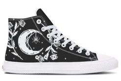 Black Widow High Tops -Rogue & Wolf Shop HighTops ArachnidMoonhightopsdesigntemplate 173 33808 Hightop RAW WT STR3