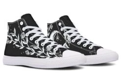 Black Widow High Tops -Rogue & Wolf Shop HighTops ArachnidMoonhightopsdesigntemplate 173 33808 Hightops RAW WT STR4 NLB