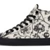 Baroque High Tops -Rogue & Wolf Shop HighTops BaroqueHighTops 173 55901 Hightop RAW Blk STR2