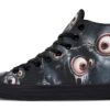 Beholder High Tops -Rogue & Wolf Shop HighTops BeholderHighTops 173 09855 Hightop RAW Blk STR2