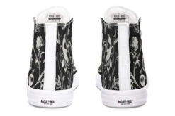 Black Baroque High Tops -Rogue & Wolf Shop HighTops BlackBaroqueHighTops 173 55915 Hightop RAW WT STR8