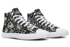 Black Baroque High Tops -Rogue & Wolf Shop HighTops BlackBaroqueHighTops 173 55915 Hightops RAW WT STR4 NLB