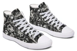 Black Baroque High Tops -Rogue & Wolf Shop HighTops BlackBaroqueHighTops 173 55915 Hightops RAW WT STR5 NLB