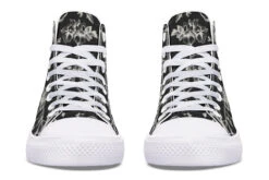 Black Baroque High Tops -Rogue & Wolf Shop HighTops BlackBaroqueHighTops 173 55915 Hightops RAW WT STR6 NLB