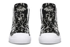 Black Baroque High Tops -Rogue & Wolf Shop HighTops BlackBaroqueHighTops 173 55915 Hightops RAW WT STR7 NLB