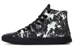 Black Inkstorm High Tops