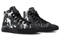 Black Inkstorm High Tops -Rogue & Wolf Shop HighTops BlackInkstormHighTops 173 50205 Hightops RAW Blk STR4 NLB