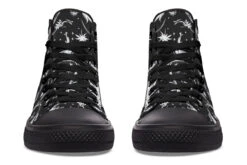 Black Lunaria High Tops -Rogue & Wolf Shop HighTops BlackLunariaHighTops 173 50203 Hightops RAW Blk STR6 NLB