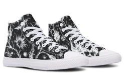 Black Lunaria High Tops -Rogue & Wolf Shop HighTops BlackLunariaHighTops 173 50203 Hightops RAW WT STR4 NLB
