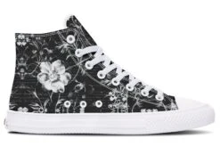 Black Memories High Tops -Rogue & Wolf Shop HighTops BlackMemoriesHighTops 173 50208 Hightop RAW WT STR3