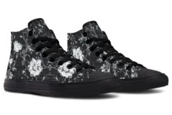 Black Memories High Tops -Rogue & Wolf Shop HighTops BlackMemoriesHighTops 173 50208 Hightops RAW Blk STR4 NLB