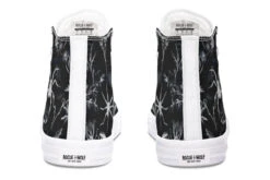 Black Widow Garden High Tops 36 Black Widow Garden High Tops -Rogue & Wolf Shop HighTops BlackWidowGardenHighTops 173 50215 Hightop RAW WT STR8