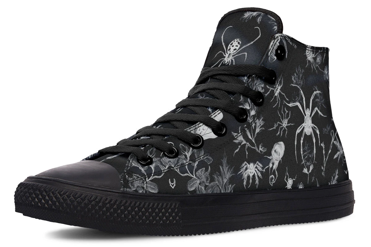 Black Widow Garden High Tops 4 Black Widow Garden High Tops - Image 2