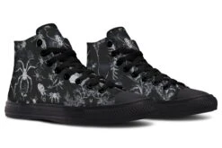 Black Widow Garden High Tops 23 Black Widow Garden High Tops -Rogue & Wolf Shop HighTops BlackWidowGardenHighTops 173 50215 Hightops RAW Blk STR4 NLB