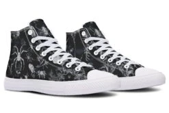 Black Widow Garden High Tops 32 Black Widow Garden High Tops -Rogue & Wolf Shop HighTops BlackWidowGardenHighTops 173 50215 Hightops RAW WT STR4 NLB