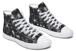 Black Widow Garden High Tops 33 Black Widow Garden High Tops -Rogue & Wolf Shop HighTops BlackWidowGardenHighTops 173 50215 Hightops RAW WT STR5 NLB