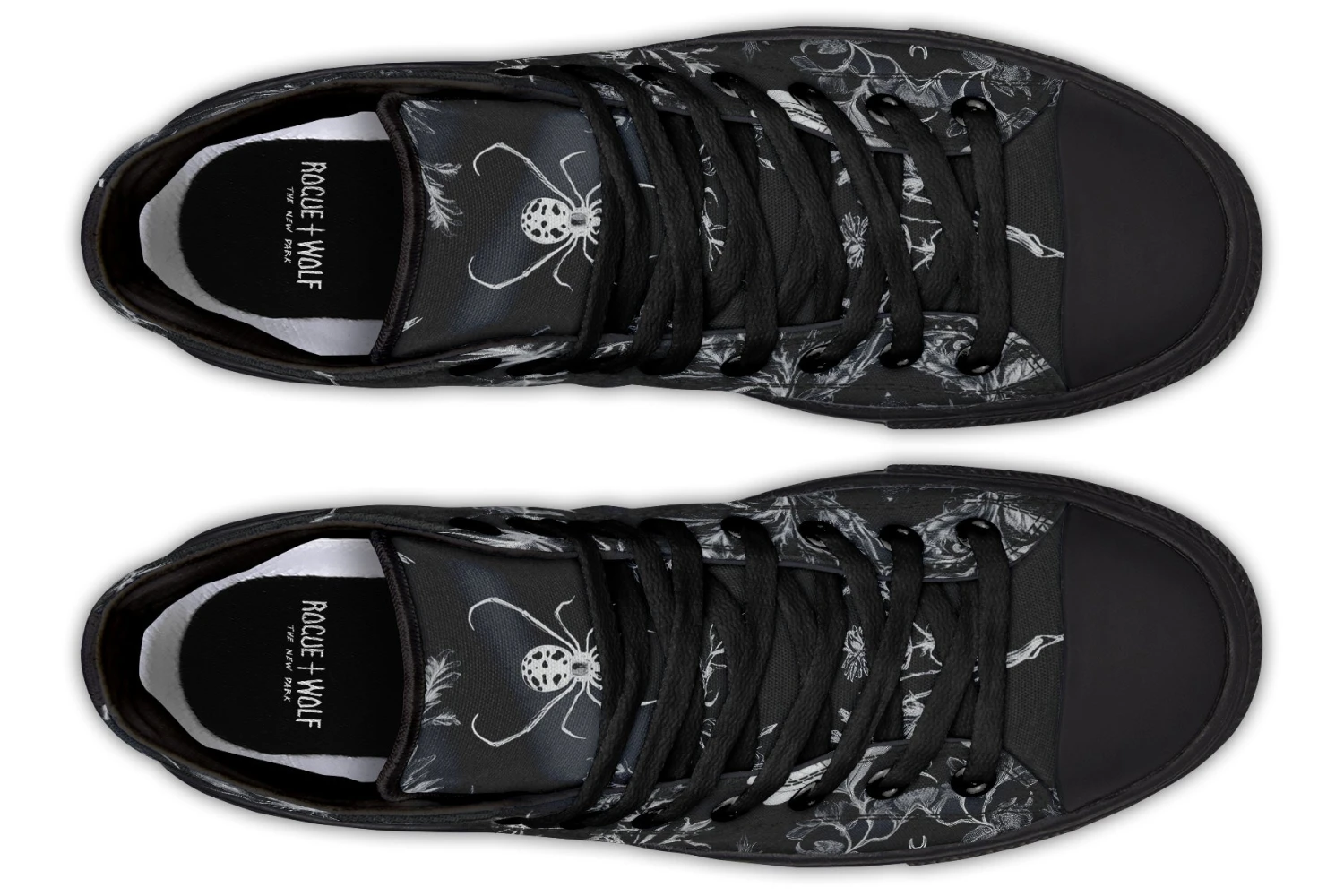 Black Widow Garden High Tops 11 Black Widow Garden High Tops - Image 9