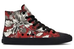 Bloodflower High Tops -Rogue & Wolf Shop HighTops BloodflowerHighTops 173 56941 Hightop RAW Blk STR3
