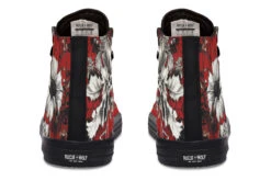 Bloodflower High Tops -Rogue & Wolf Shop HighTops BloodflowerHighTops 173 56941 Hightop RAW Blk STR8