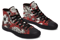 Bloodflower High Tops -Rogue & Wolf Shop HighTops BloodflowerHighTops 173 56941 Hightops RAW Blk STR5 NLB