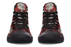 Bloodflower High Tops -Rogue & Wolf Shop HighTops BloodflowerHighTops 173 56941 Hightops RAW Blk STR6 NLB