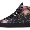 Cosmic Petals High Tops -Rogue & Wolf Shop HighTops CosmicPetalsHighTops 173 71790 Hightop RAW Blk STR2