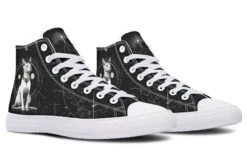 Cosmic Sphynx Cat High Tops -Rogue & Wolf Shop HighTops CosmicSphynxCatHighTops 173 23515 Hightops RAW WT STR4 NLB