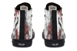 Crimson Wolf High Tops 27 Crimson Wolf High Tops -Rogue & Wolf Shop HighTops CrimsonWolfHighTops 173 36271 Hightop RAW Blk STR8