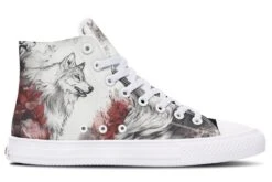 Crimson Wolf High Tops 31 Crimson Wolf High Tops -Rogue & Wolf Shop HighTops CrimsonWolfHighTops 173 36271 Hightop RAW WT STR3