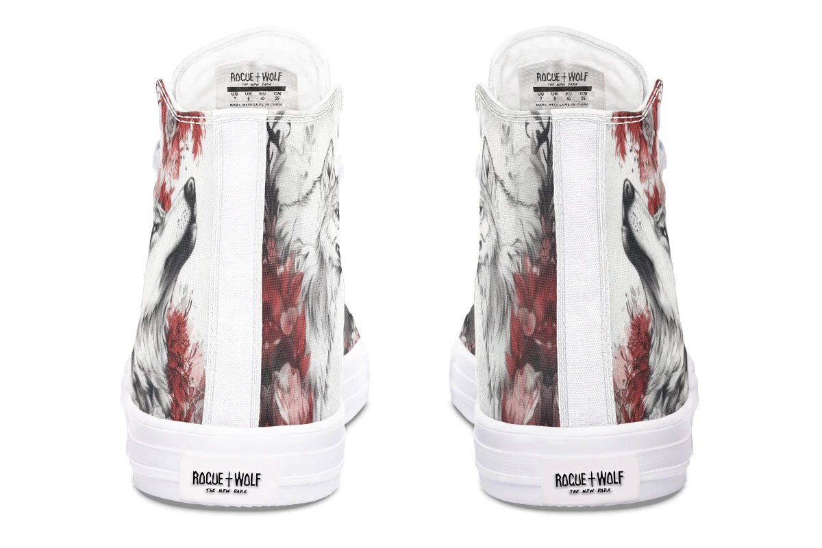 Crimson Wolf High Tops 19 Crimson Wolf High Tops - Image 17