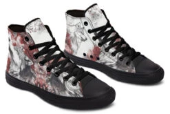 Crimson Wolf High Tops 24 Crimson Wolf High Tops -Rogue & Wolf Shop HighTops CrimsonWolfHighTops 173 36271 Hightops RAW Blk STR5 NLB