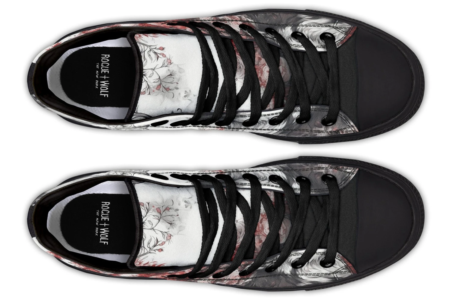 Crimson Wolf High Tops 11 Crimson Wolf High Tops - Image 9