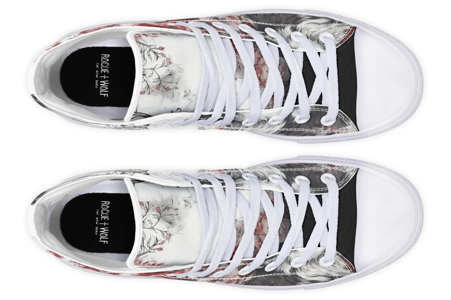 Crimson Wolf High Tops 20 Crimson Wolf High Tops - Image 18