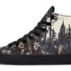 Dark Fairytale High Tops -Rogue & Wolf Shop HighTops DarkFairytaleHighTops 173 23521 Hightop RAW Blk STR2
