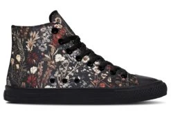 Dark Fairytale High Tops -Rogue & Wolf Shop HighTops DarkFairytaleHighTops 173 23521 Hightop RAW Blk STR3
