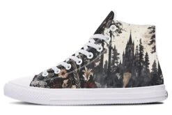 Dark Fairytale High Tops -Rogue & Wolf Shop HighTops DarkFairytaleHighTops 173 23521 Hightop RAW WT STR2