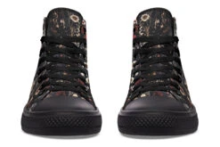 Dark Fairytale High Tops -Rogue & Wolf Shop HighTops DarkFairytaleHighTops 173 23521 Hightops RAW Blk STR6 NLB