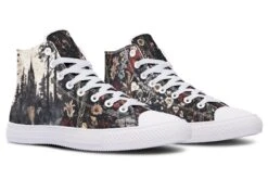 Dark Fairytale High Tops -Rogue & Wolf Shop HighTops DarkFairytaleHighTops 173 23521 Hightops RAW WT STR4 NLB