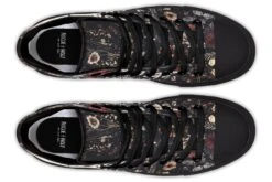 Dark Fairytale High Tops -Rogue & Wolf Shop HighTops DarkFairytaleHighTops 173 23521 hightops RAW Blk STR9