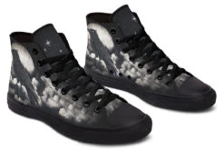 Doom Raven High Tops -Rogue & Wolf Shop HighTops DoomRavenHighTops 173 15616 Hightops RAW Blk STR5 NLB