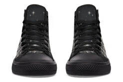 Doom Raven High Tops -Rogue & Wolf Shop HighTops DoomRavenHighTops 173 15616 Hightops RAW Blk STR6 NLB