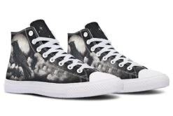 Doom Raven High Tops -Rogue & Wolf Shop HighTops DoomRavenHighTops 173 15616 Hightops RAW WT STR4 NLB