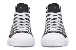 Doom Raven High Tops -Rogue & Wolf Shop HighTops DoomRavenHighTops 173 15616 Hightops RAW WT STR6 NLB