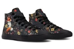 Fox Spirit High Tops -Rogue & Wolf Shop HighTops FoxSpiritHighTops 173 76068 Hightops RAW Blk STR4 NLB