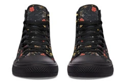 Fox Spirit High Tops -Rogue & Wolf Shop HighTops FoxSpiritHighTops 173 76068 Hightops RAW Blk STR6 NLB